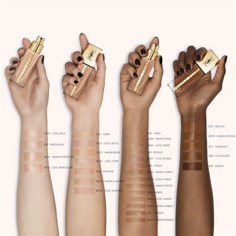 ysl touche eclat foundation br05|YSL touche eclat colour chart.